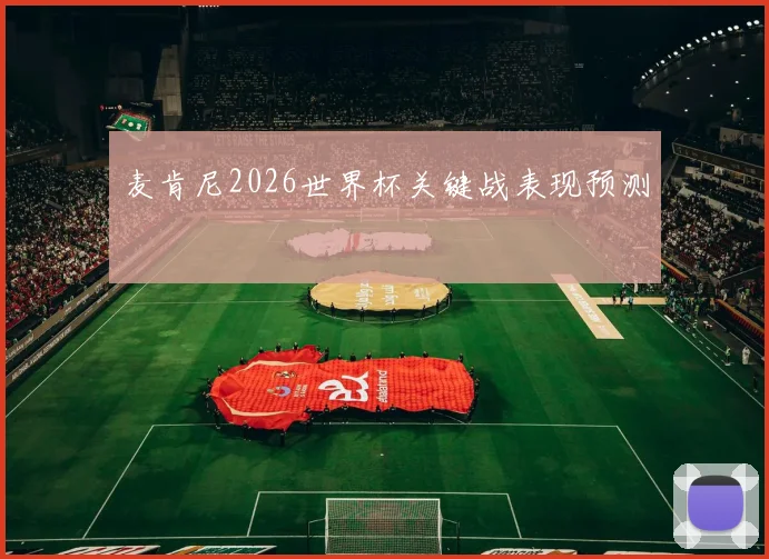 麦肯尼2026世界杯关键战表现预测